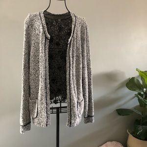Ann Taylor Loft Knited Cardigan Blazer- L
